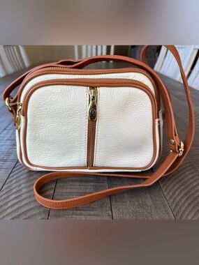 Valentina - Made in Italy Women’s Pebbled Leather Crossbody Bag - Purse